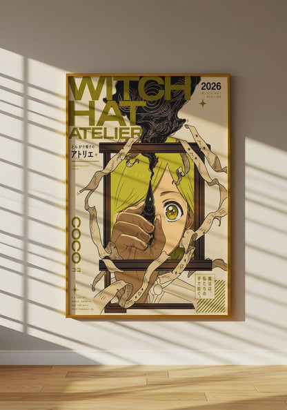 Coco Witch Hat Atelier Poster V2 Unframed Size 24''x36''
