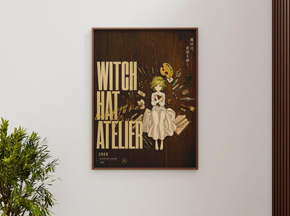 Coco Witch Hat Atelier Poster V1 Unframed Size 24''x36''