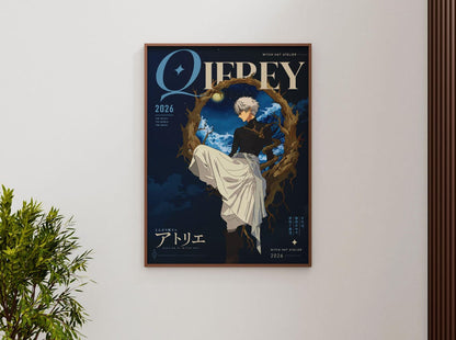 Qifrey Witch Hat Atelier Poster V3 Unframed Size 24''x36''