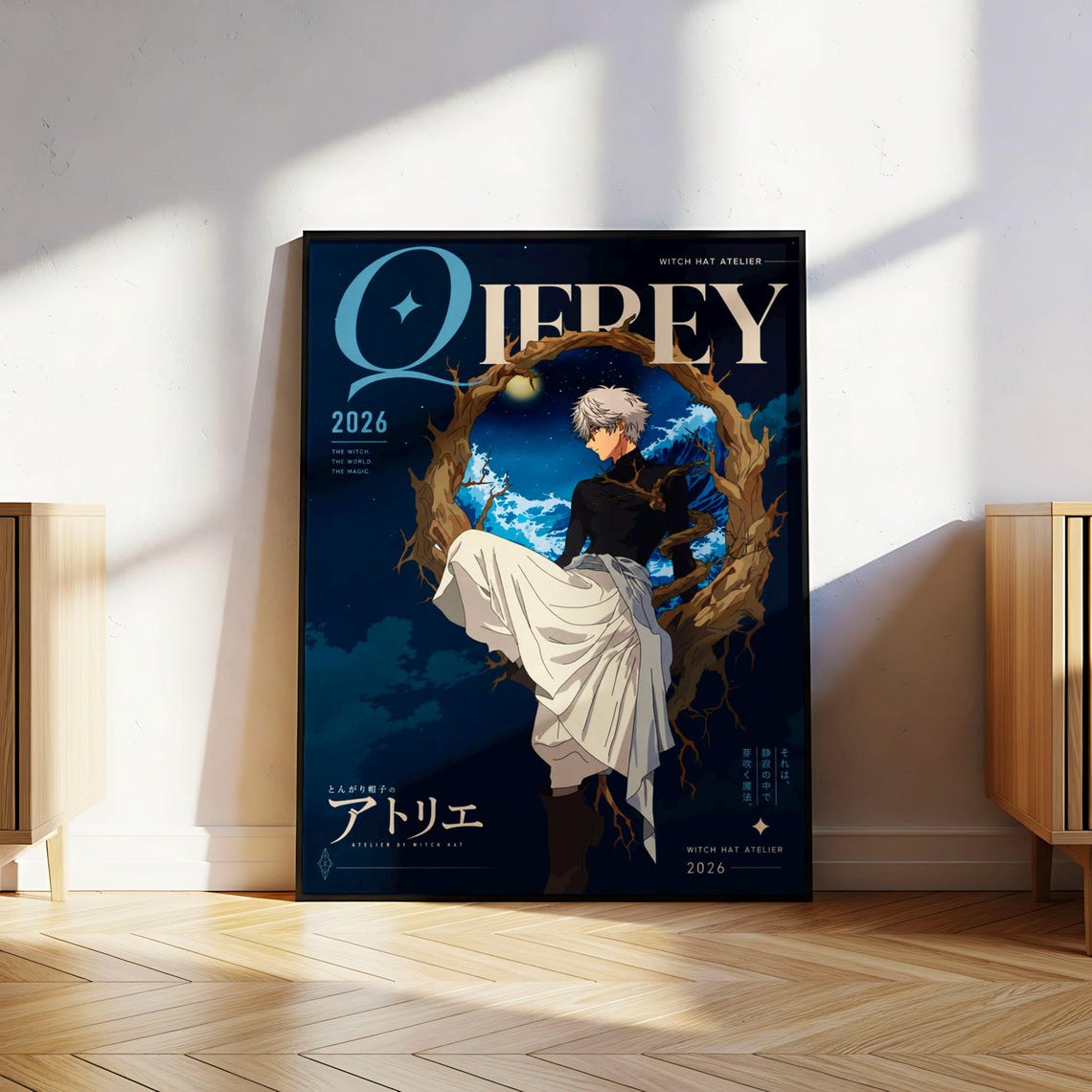 Qifrey Witch Hat Atelier Poster V3 Unframed Size 24''x36''