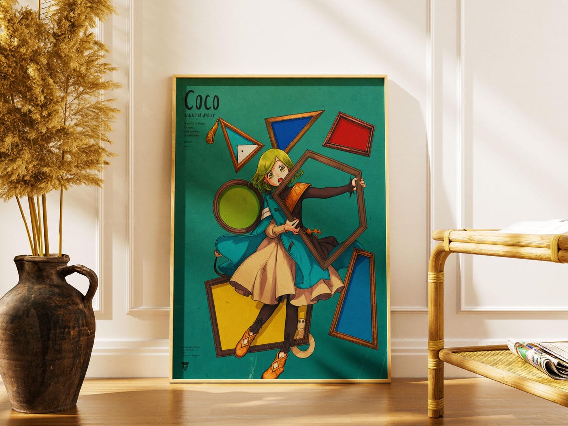 Witch Hat Atelier Coco Poster V5 Unframed Size 24''x36''