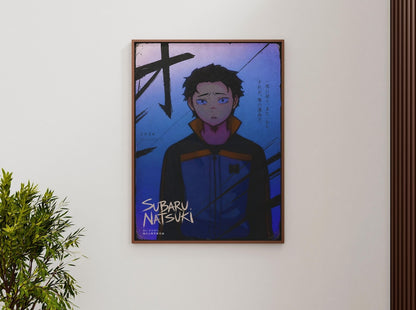 Re Zero Art Subaru Starting Life Poster V2 Unframed Size 24''x36''