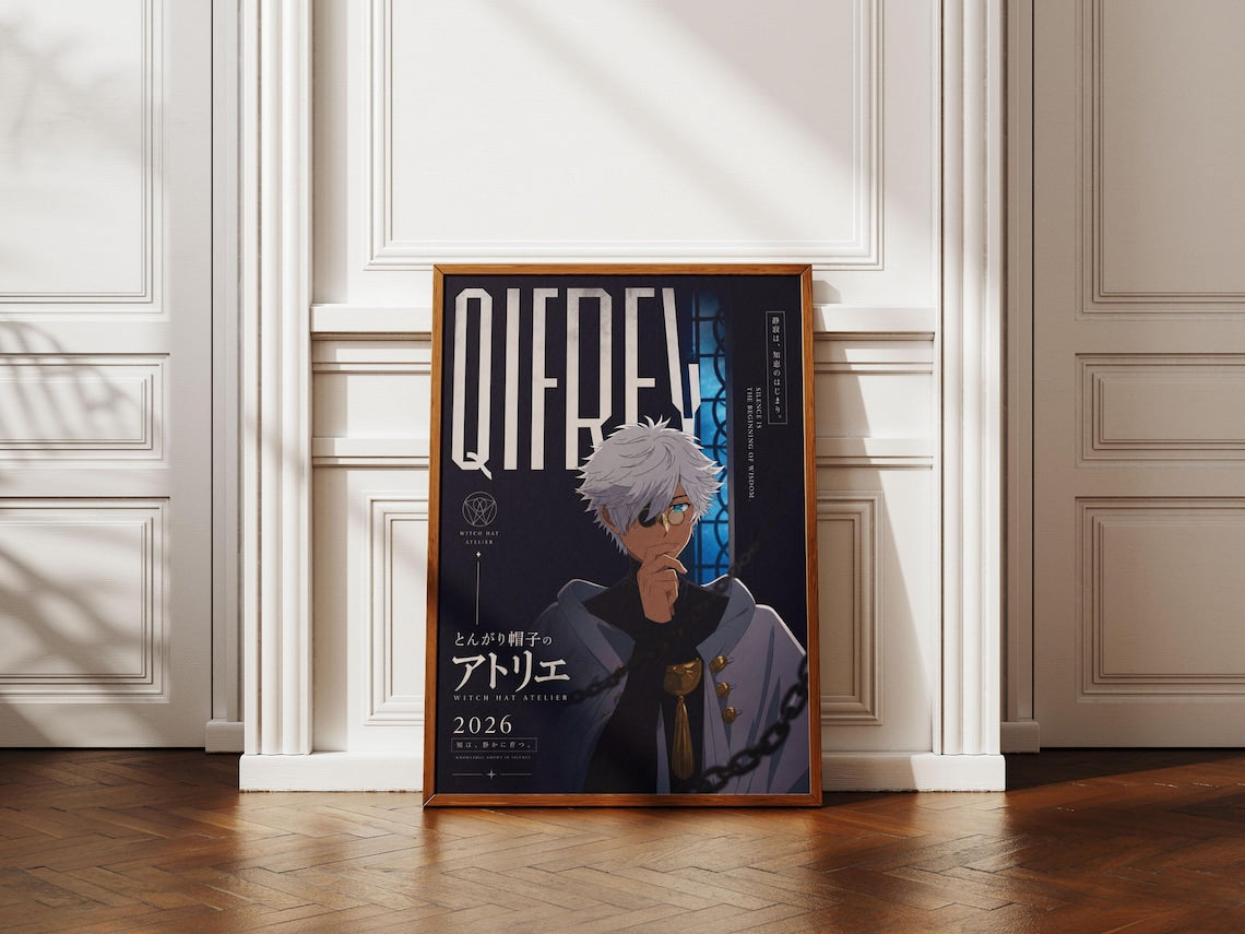 Witch Hat Atelier Qifrey Poster V6 Unframed Size 24''x36''