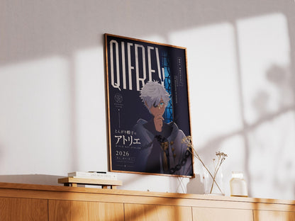 Witch Hat Atelier Qifrey Poster V6 Unframed Size 24''x36''