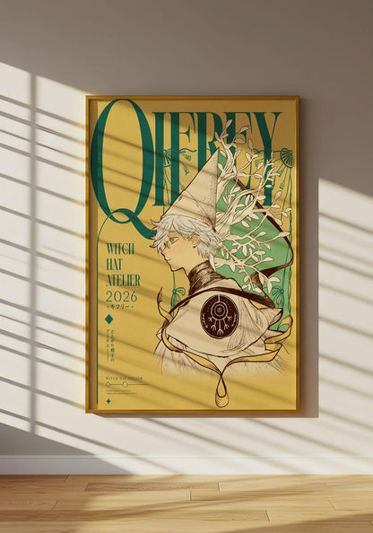 Witch Hat Atelier Qifrey Poster V2 Unframed Size 24''x36''