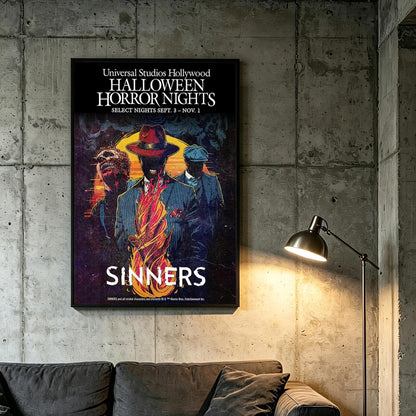 Sinners Movie Poster Unframed Size 24''x36''