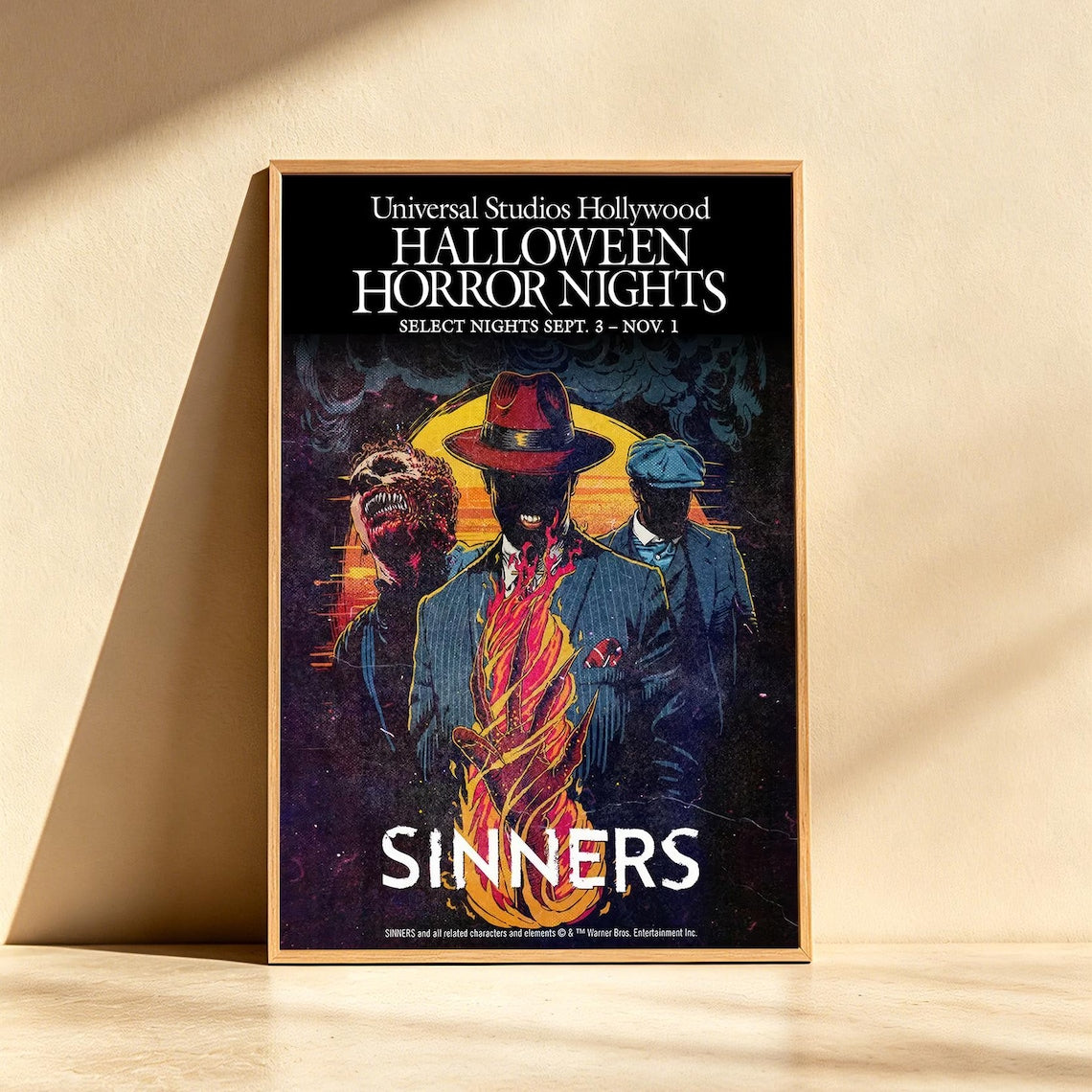 Sinners Movie Poster Unframed Size 24''x36''
