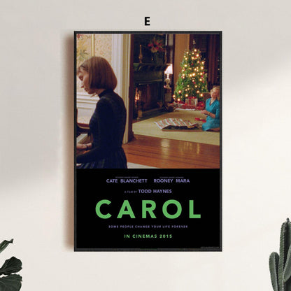 Carol Movie Poster V5 Unframed Size 24''x36''