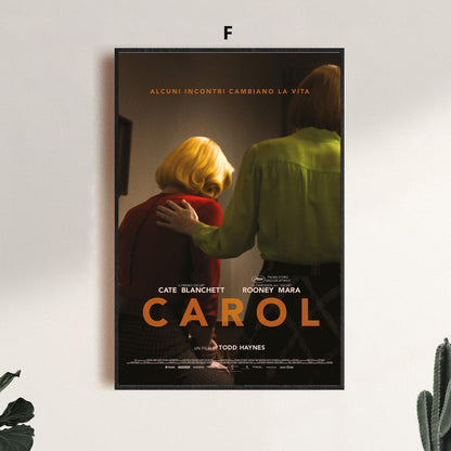 Carol Movie Poster V6 Unframed Size 24''x36''