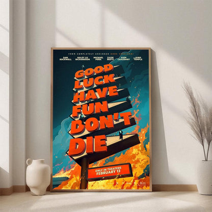 Good Luck, Have Fun, Don'T Die (2026) Movie Posters Unframed V5 Size 24''x36''