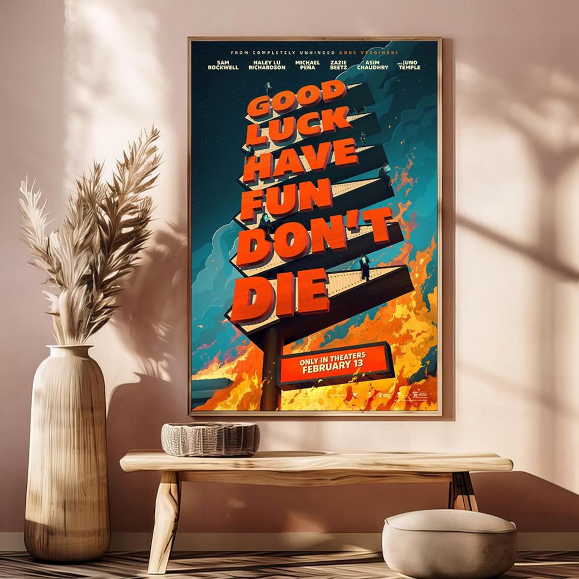 Good Luck, Have Fun, Don'T Die (2026) Movie Posters Unframed V5 Size 24''x36''