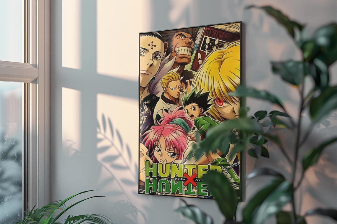 Hunter X Hunter Anime Manga Poster Unframed V2 Size 24''x36''