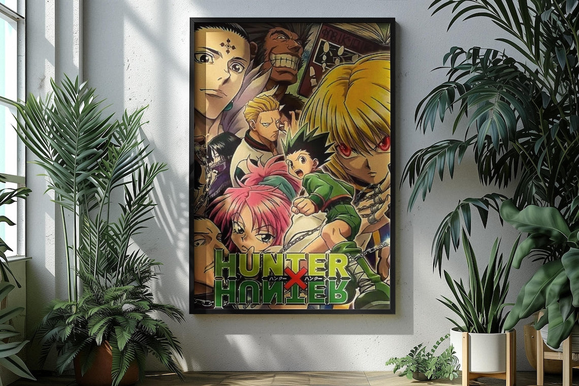 Hunter X Hunter Anime Manga Poster Unframed V2 Size 24''x36''