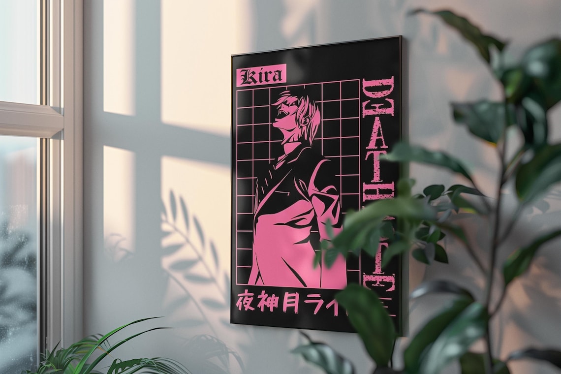 Death Note Anime Manga Poster Unframed V2 Size 24''x36''