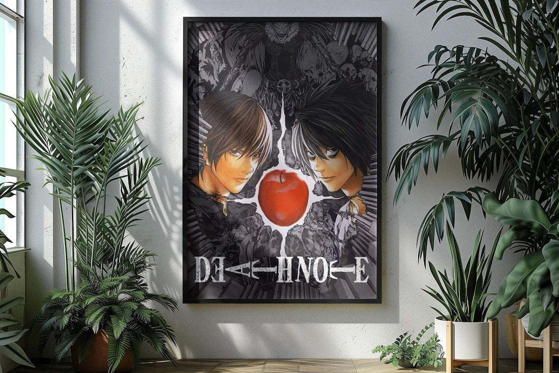 Death Note Anime Manga Poster Unframed V1 Size 24''x36''