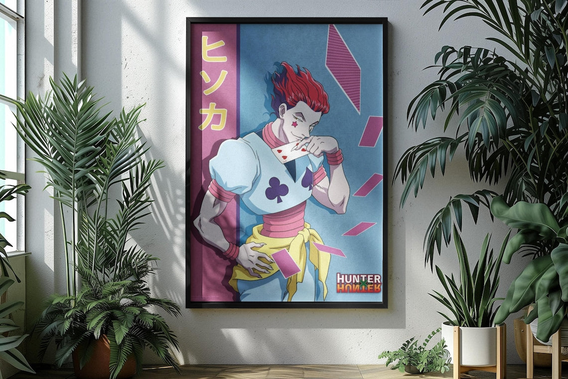 Hisoka Hunter X Hunter Anime Manga Poster Unframed Size 24''x36''