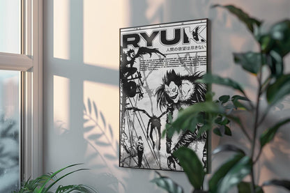 Ryuk Death Note Anime Manga Poster Unframed Size 24''x36''