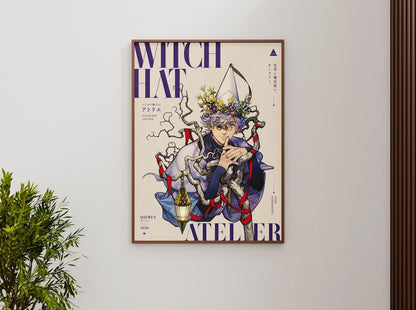 Witch Hat Atelier Qifrey Poster V3 Unframed Size 24''x36''