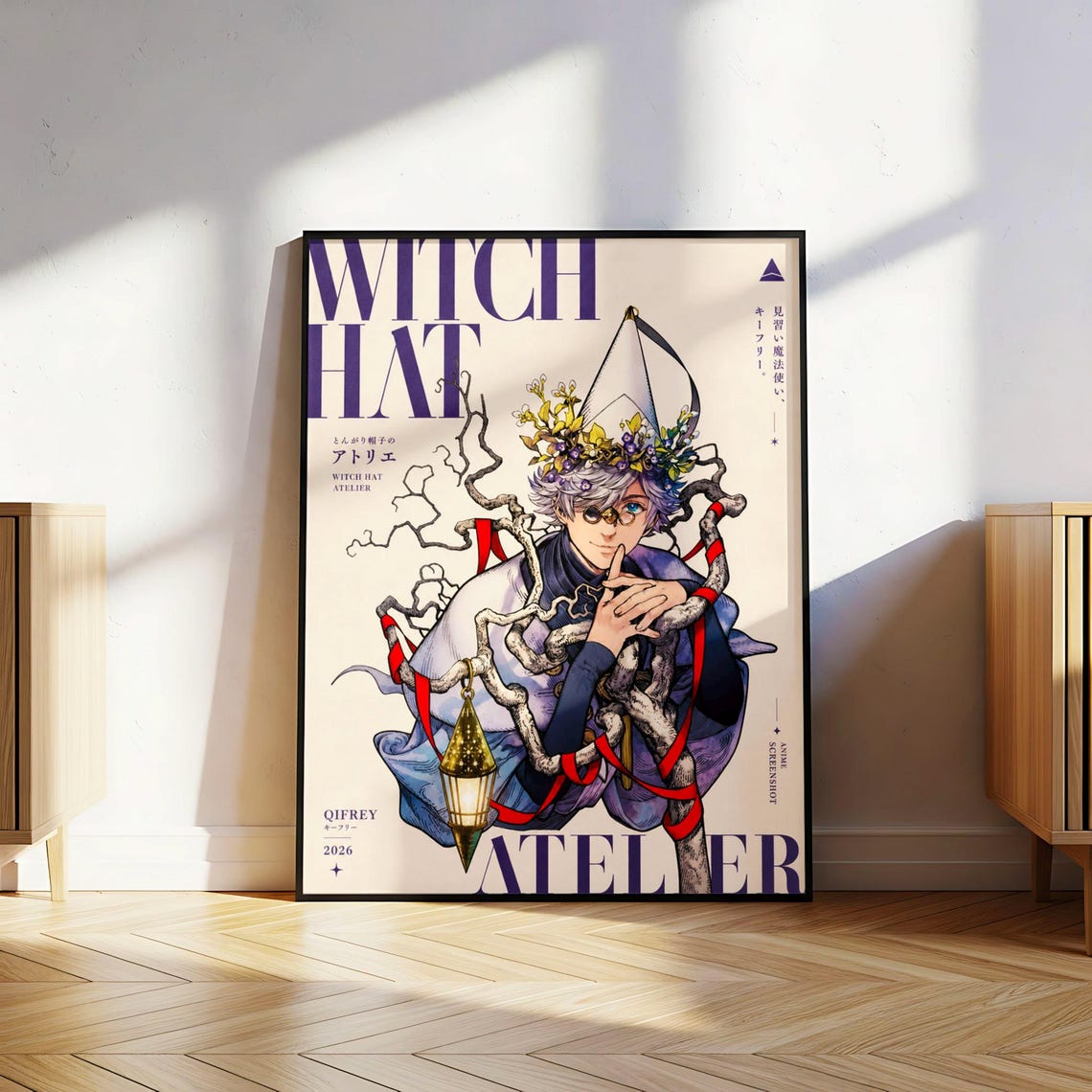 Witch Hat Atelier Qifrey Poster V3 Unframed Size 24''x36''