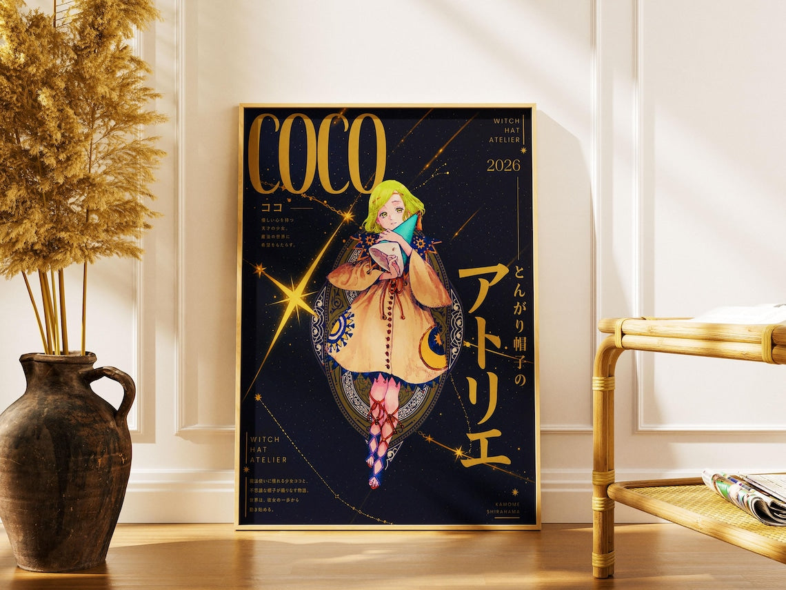 Witch Hat Atelier Coco Poster V2 Unframed Size 24''x36''