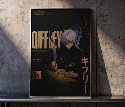 Qifrey Witch Hat Atelier Poster V1 Unframed Size 24''x36''