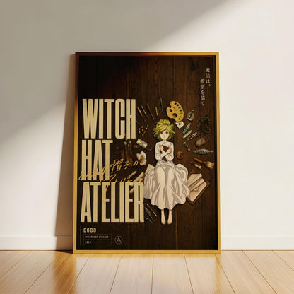 Coco Witch Hat Atelier Poster V1 Unframed Size 24''x36''
