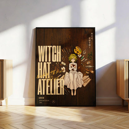 Coco Witch Hat Atelier Poster V1 Unframed Size 24''x36''