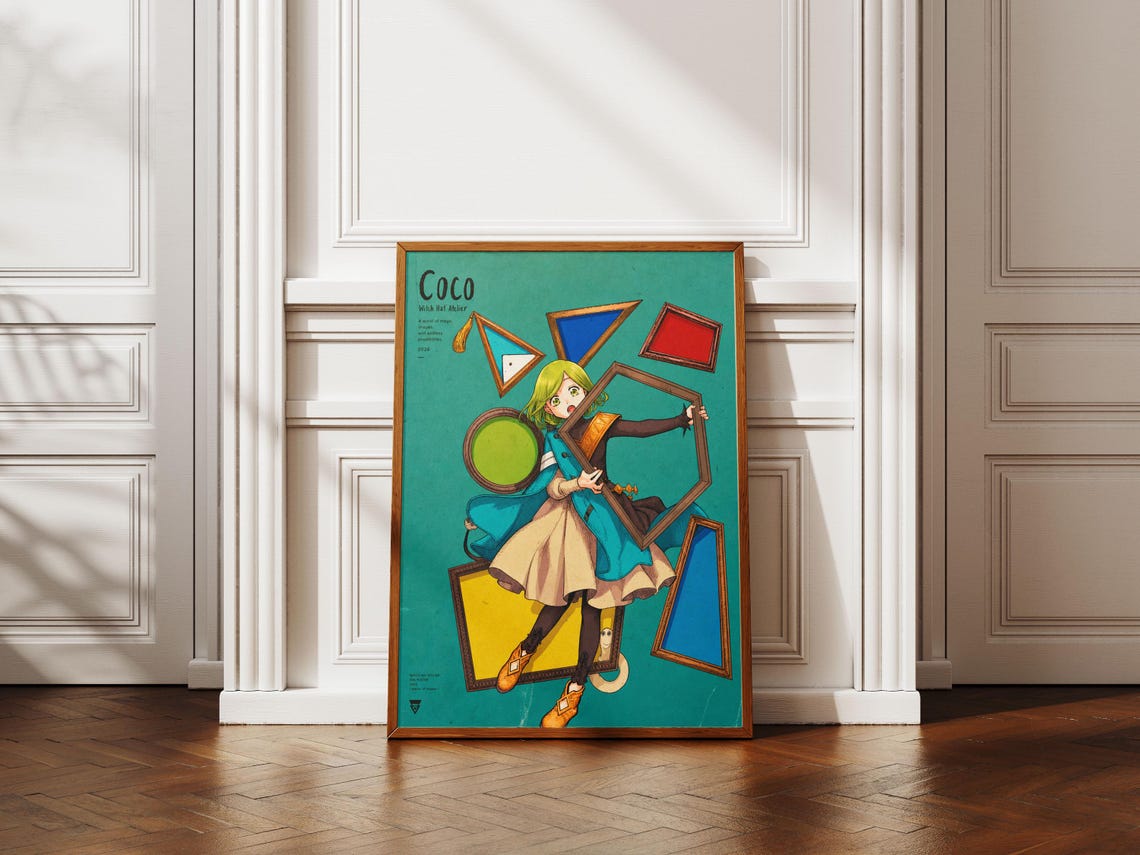 Witch Hat Atelier Coco Poster V5 Unframed Size 24''x36''