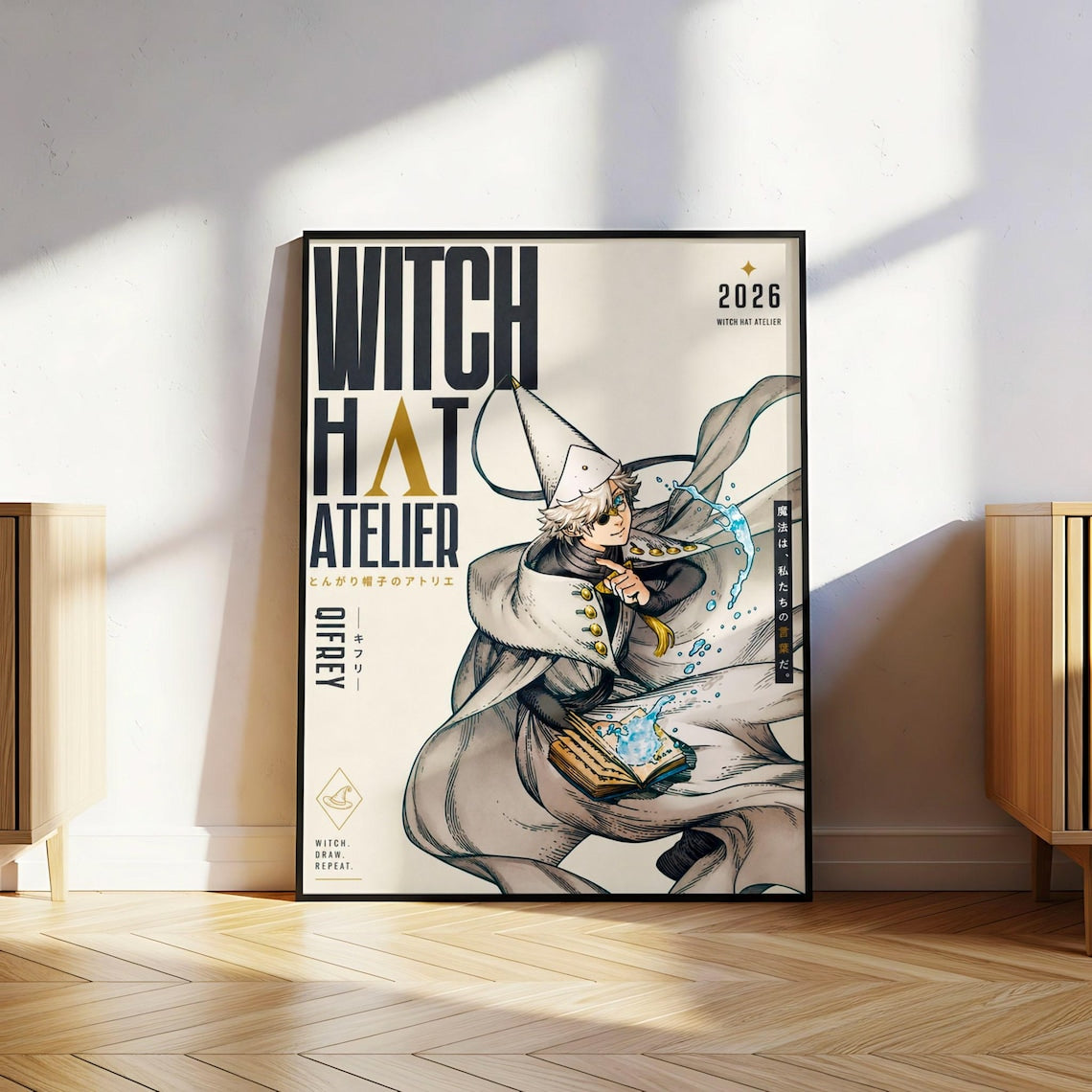 Qifrey Witch Hat Atelier Poster V5 Unframed Size 24''x36''