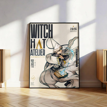 Qifrey Witch Hat Atelier Poster V5 Unframed Size 24''x36''