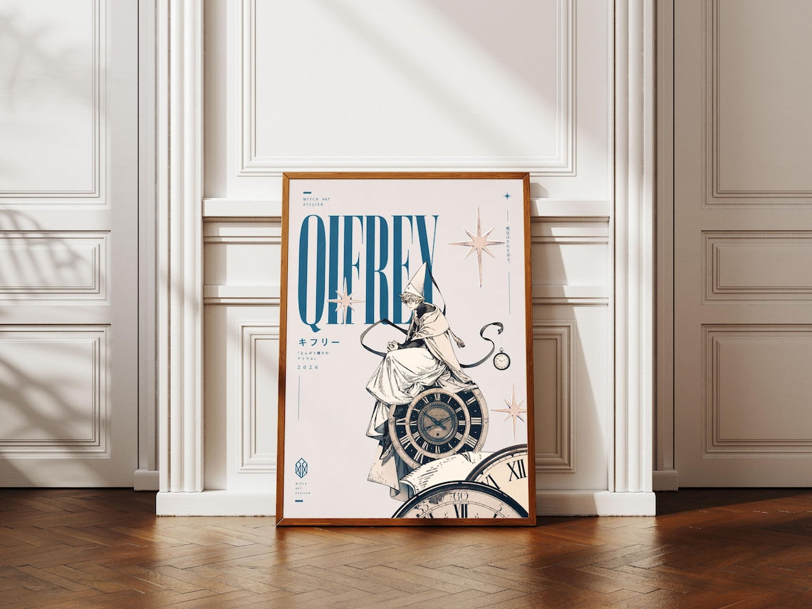 Qifrey Witch Hat Atelier Poster V2 Unframed Size 24''x36''
