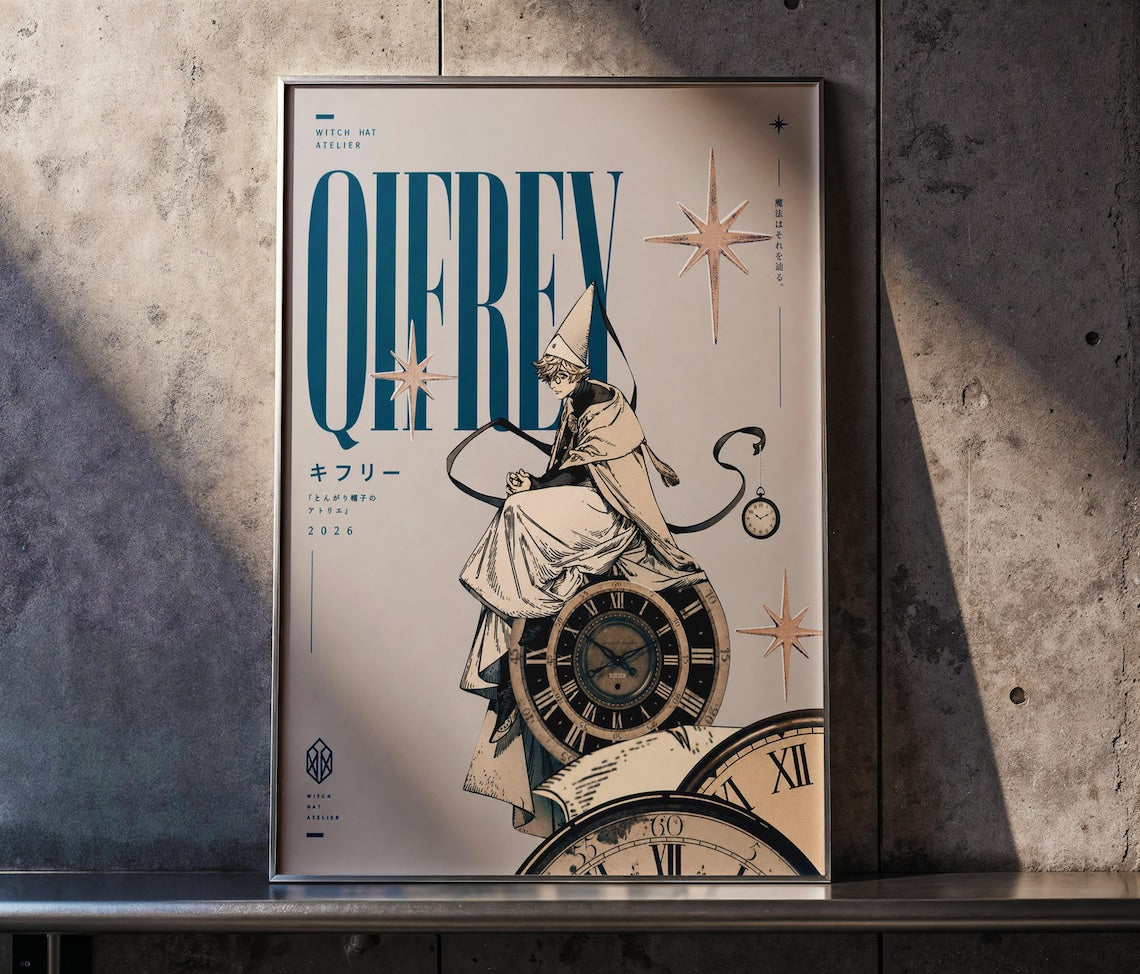 Qifrey Witch Hat Atelier Poster V2 Unframed Size 24''x36''