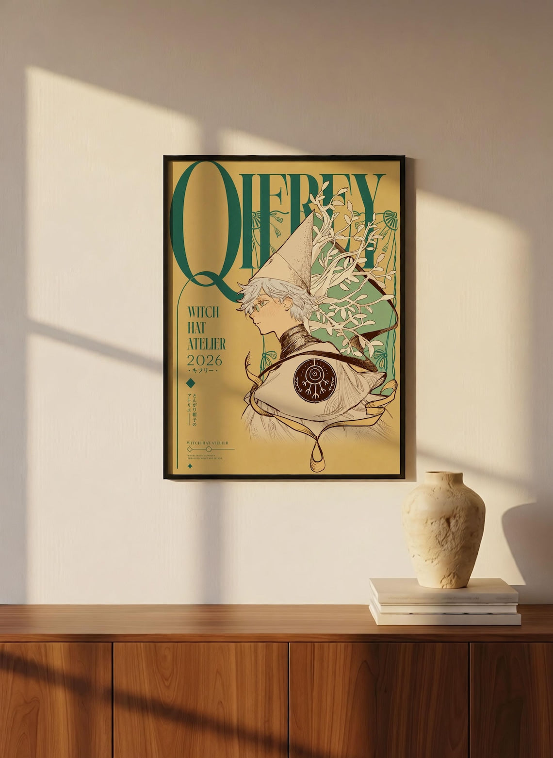 Witch Hat Atelier Qifrey Poster V2 Unframed Size 24''x36''
