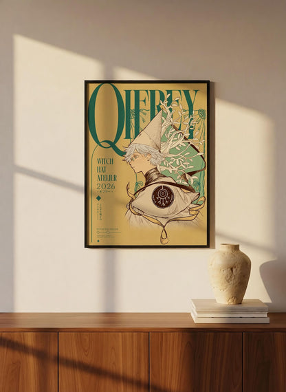 Witch Hat Atelier Qifrey Poster V2 Unframed Size 24''x36''
