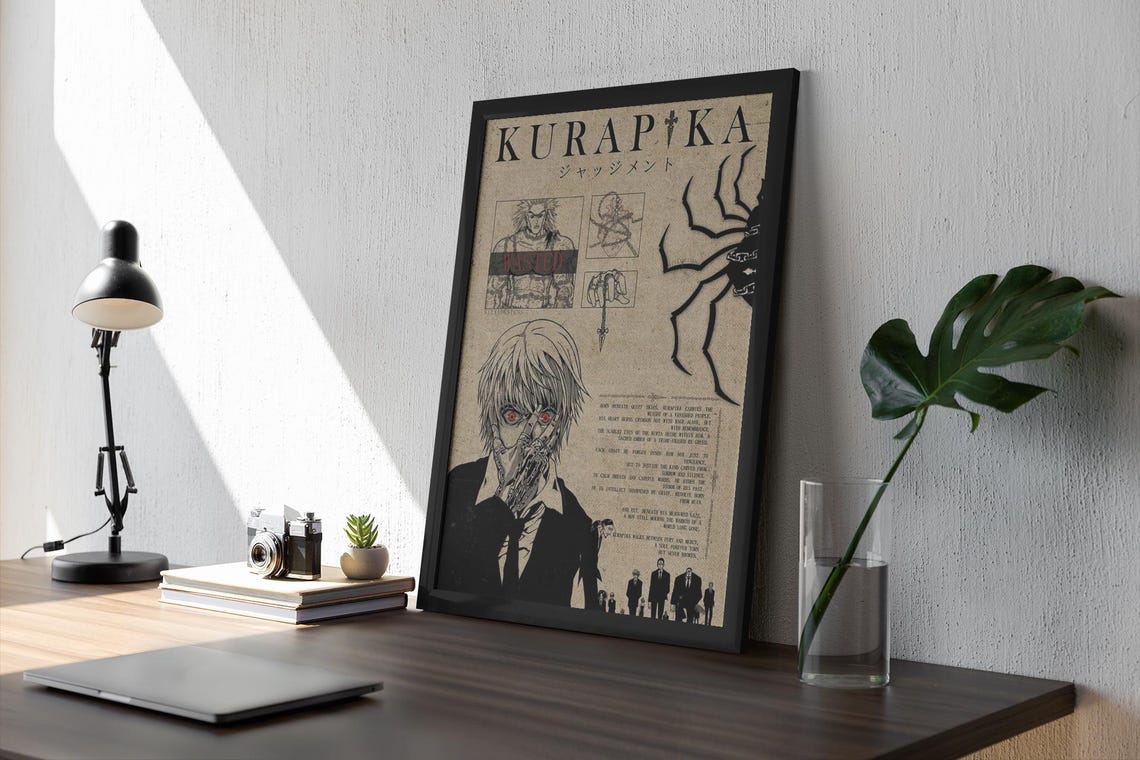 Kurapika Hunter X Hunter Anime Manga Poster Unframed Size 24''x36''