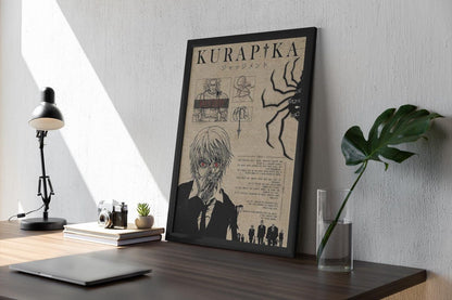 Kurapika Hunter X Hunter Anime Manga Poster Unframed Size 24''x36''
