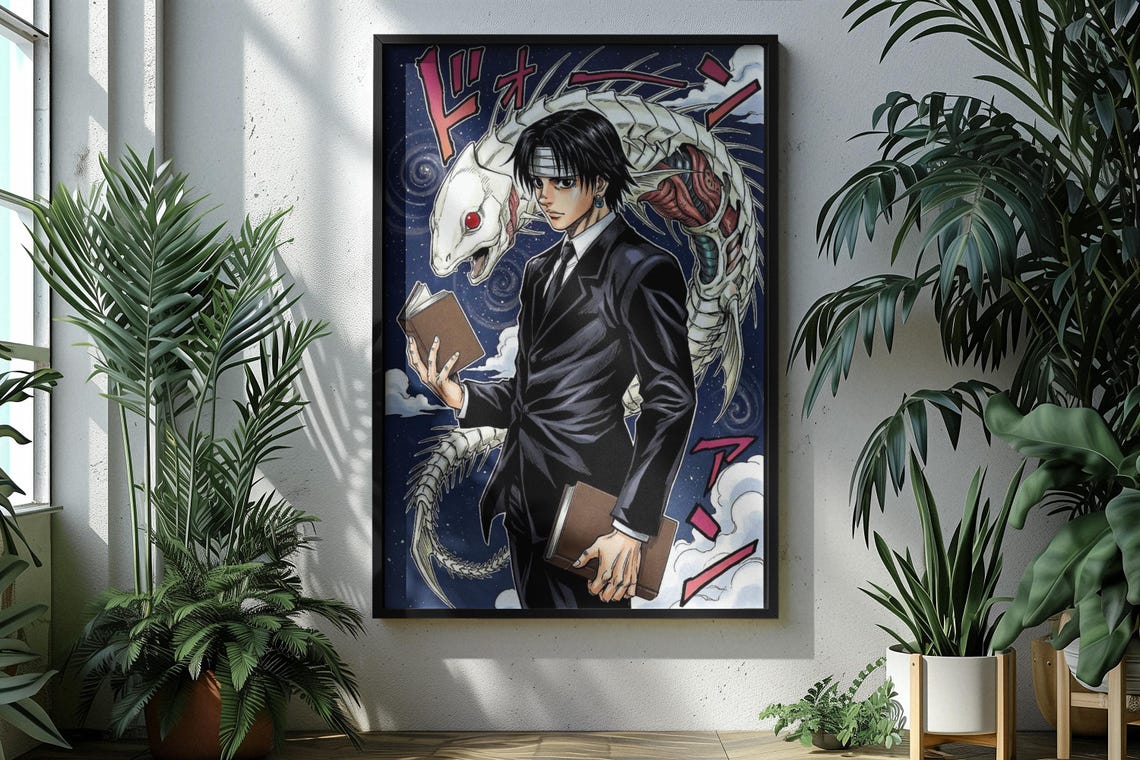 Chrollo Lucilfer Hunter X Hunter Anime Manga Poster Unframed Size 24''x36''