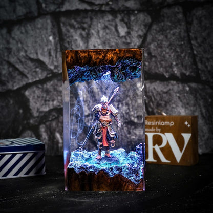 Black Myth Wukong Lamp, Resin Night Light