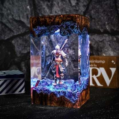 Black Myth Wukong Lamp, Resin Night Light