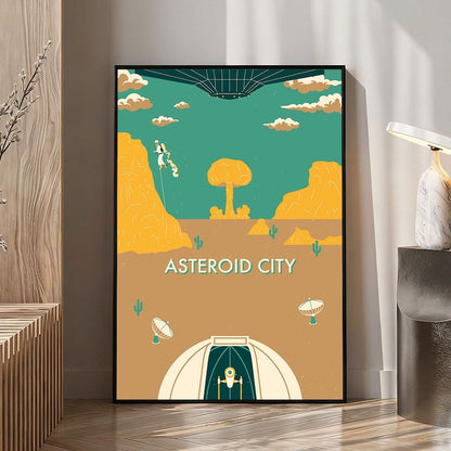 Asteroid City Movie Poster Unframed Size 24''x36''