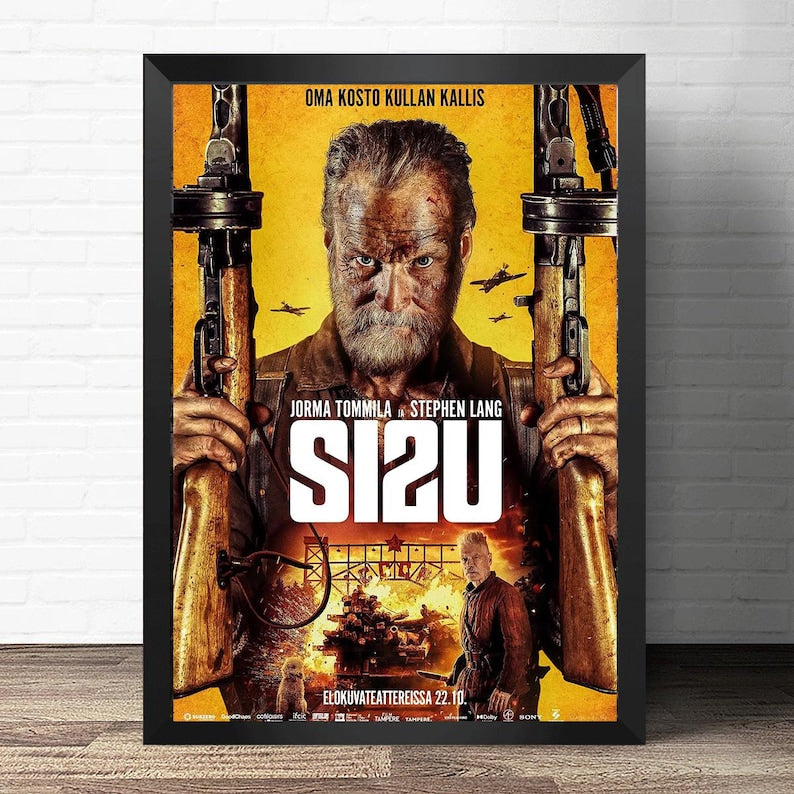 Sisu Movie Poster Unframed Size 24''x36''