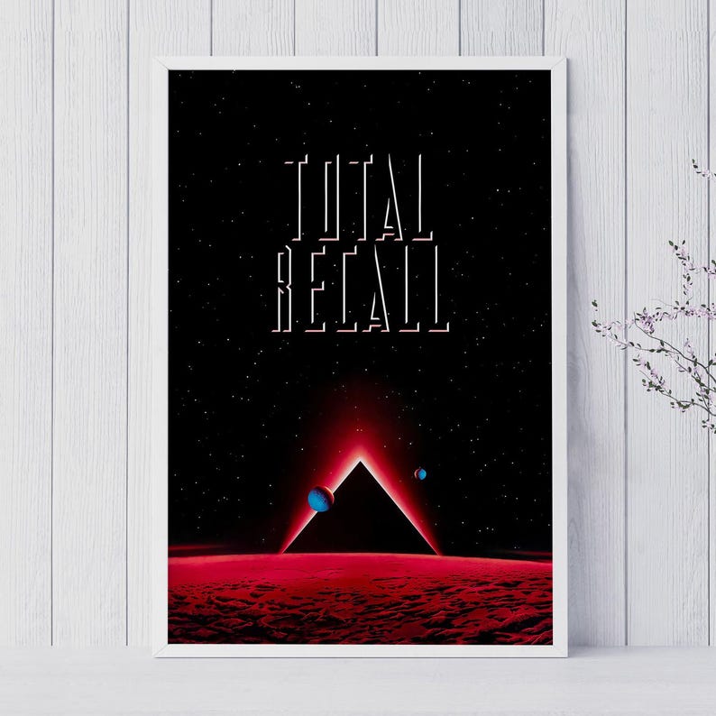 Total Recall Movie Poster Unframed Size 24''x36''