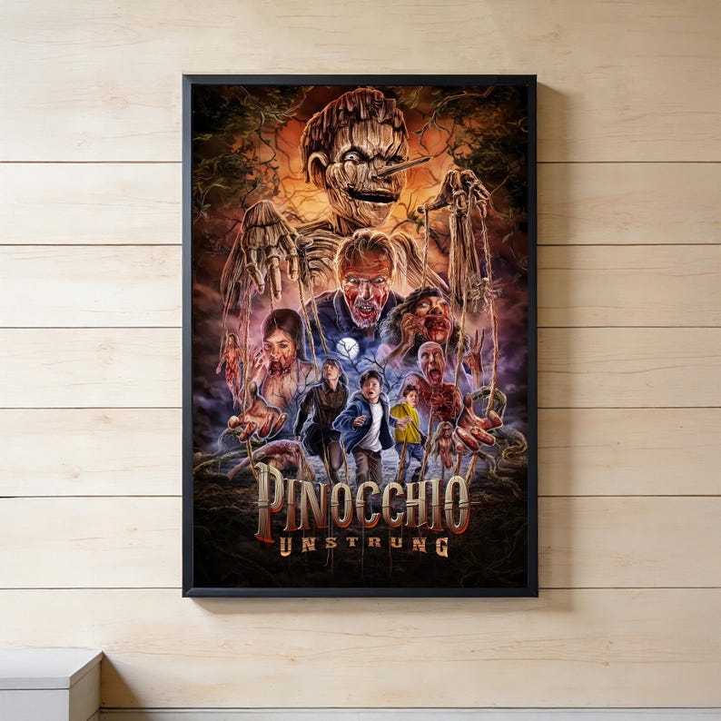 Pinocchio Unstrung 2026 Poster Unframed Size 24''x36''