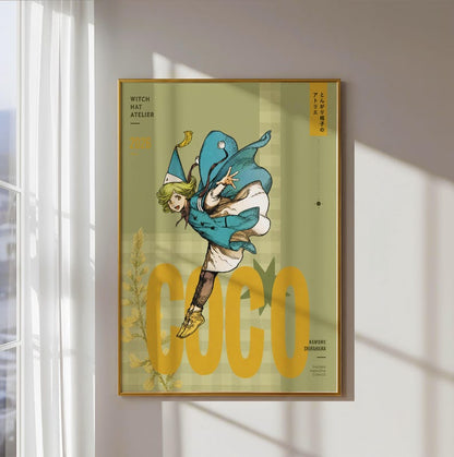 Coco X Atelier Of Witch Hat Poster Unframed Size 24''x36''