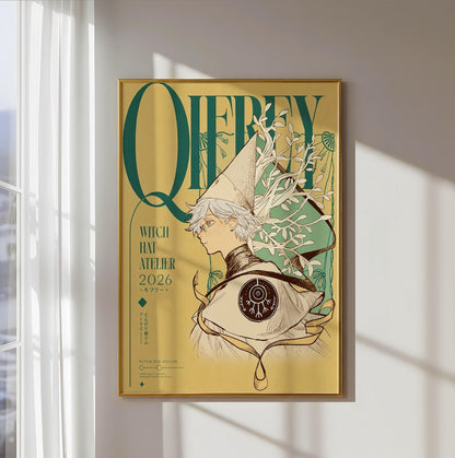 Witch Hat Atelier Qifrey Poster V2 Unframed Size 24''x36''