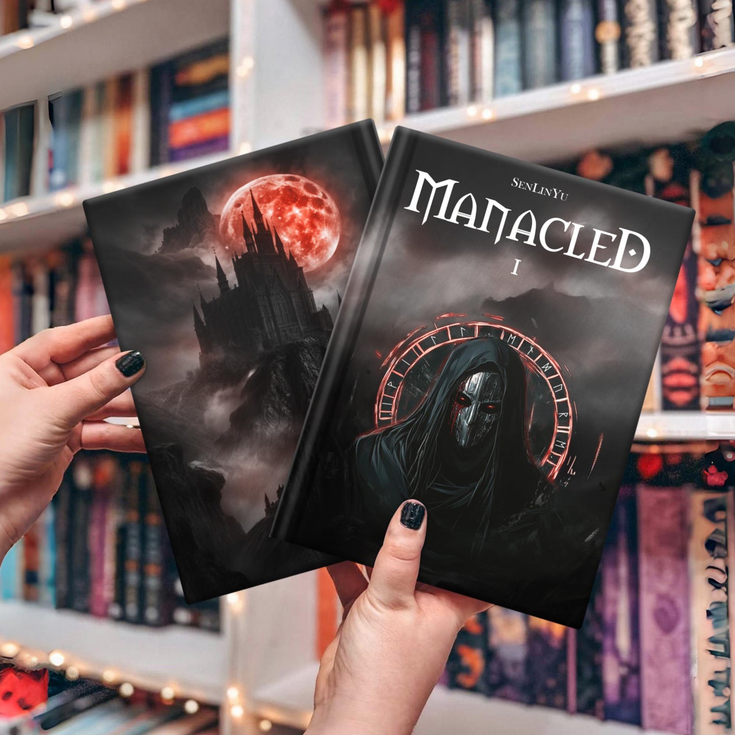 Hardcover Book With Illustrations - Manacled, Luxurious Packaging With Box