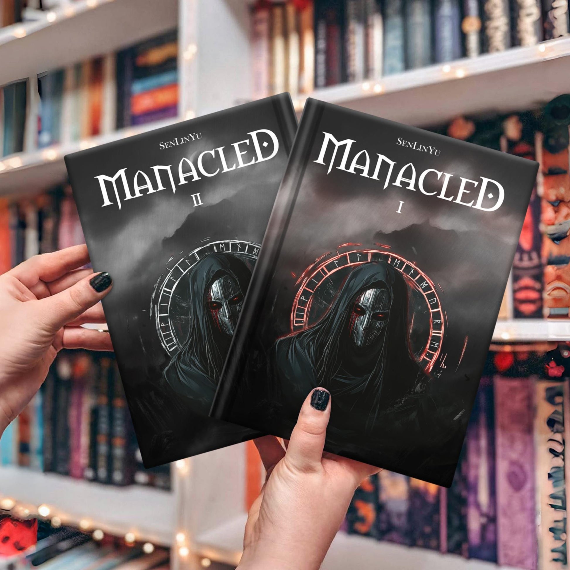 Hardcover Book With Illustrations - Manacled, Luxurious Packaging With Box