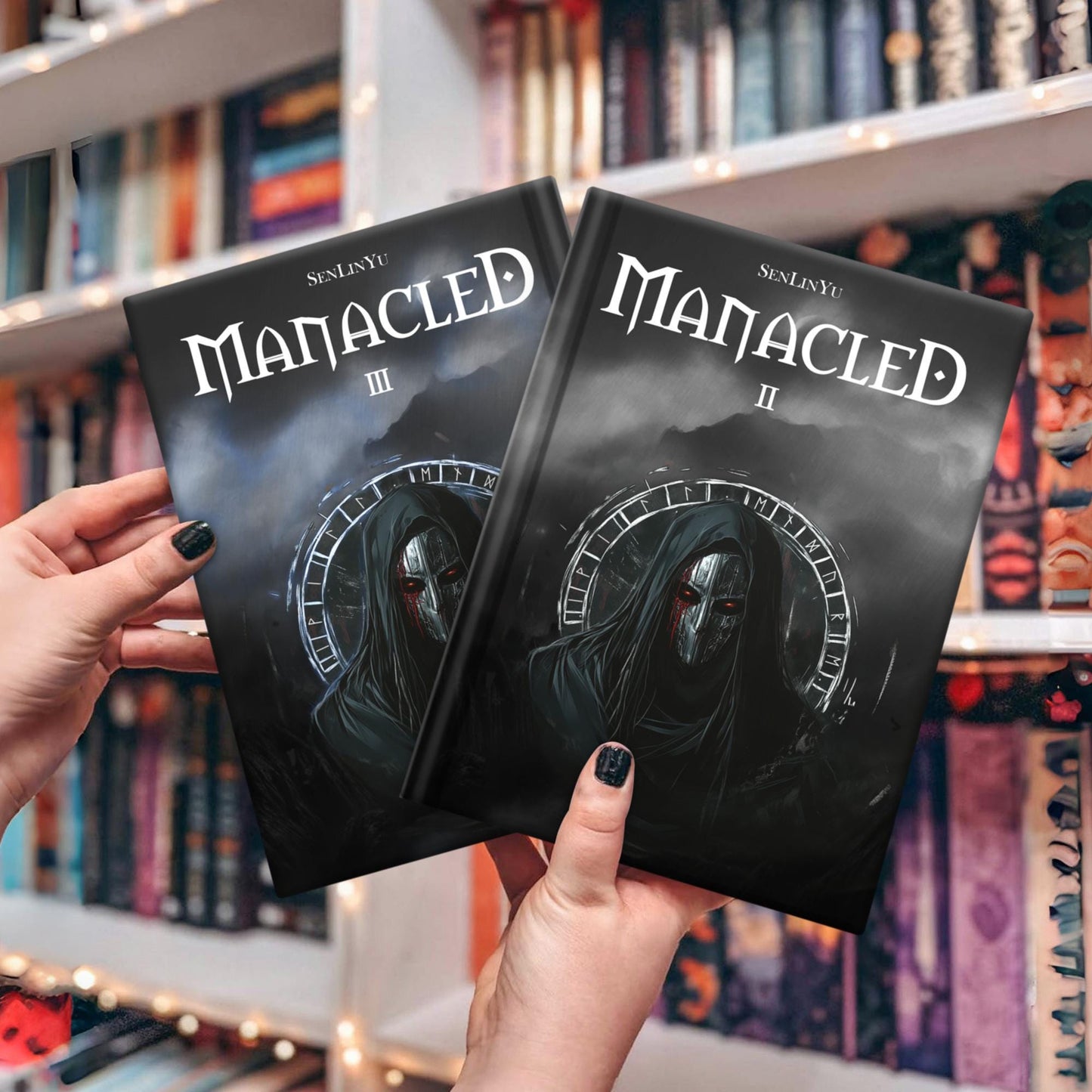 Hardcover Book With Illustrations - Manacled, Luxurious Packaging With Box