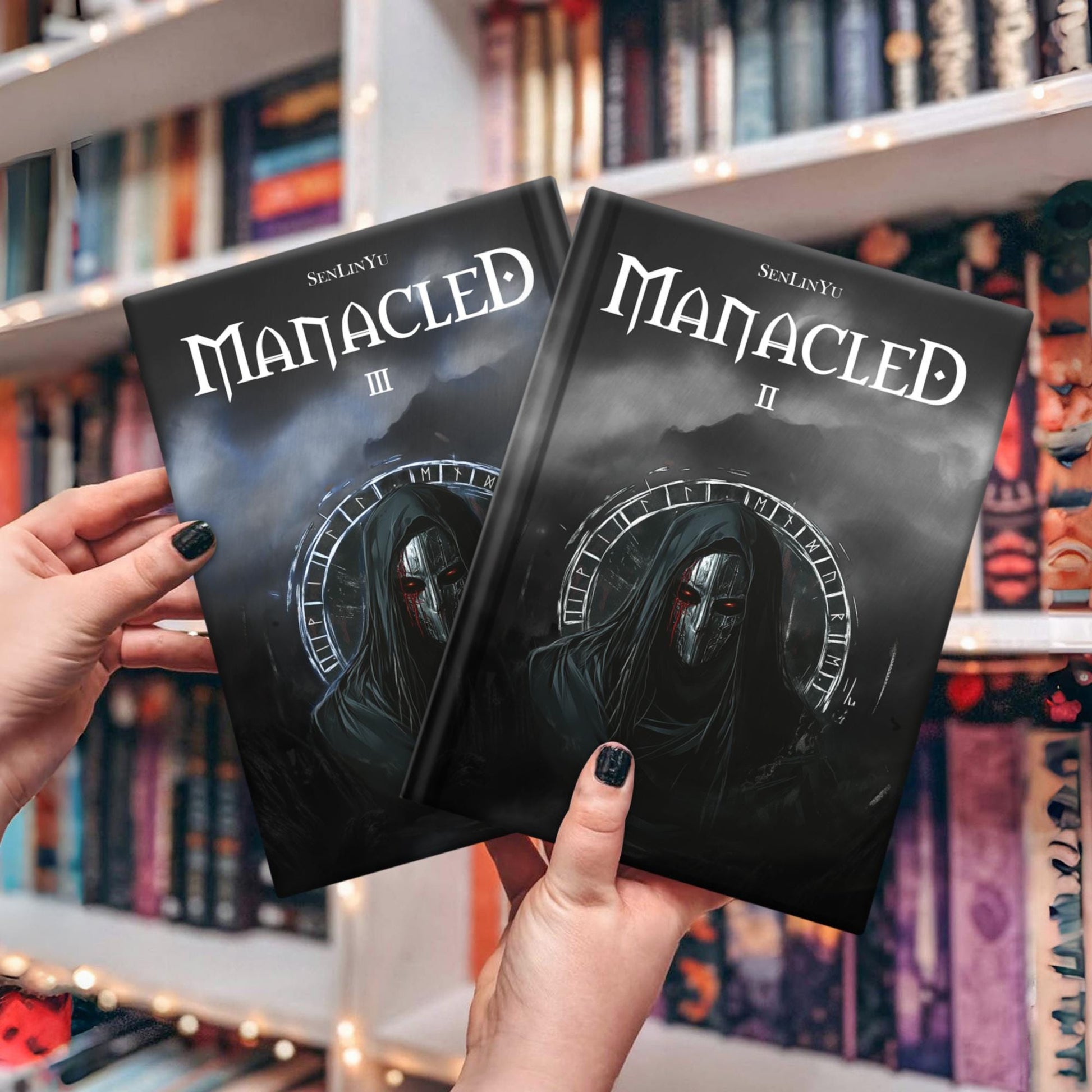 Hardcover Book With Illustrations - Manacled, Luxurious Packaging With Box