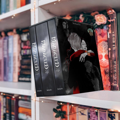 Hardcover Book With Illustrations - Manacled, Luxurious Packaging With Box